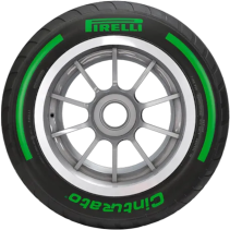 green tyre
